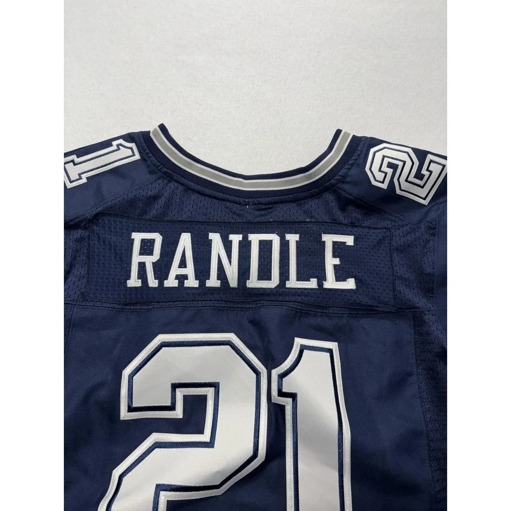 Dallas Cowboys Jersey Mens 44 Blue NFL Football Nike Joseph Randle 21 On Field